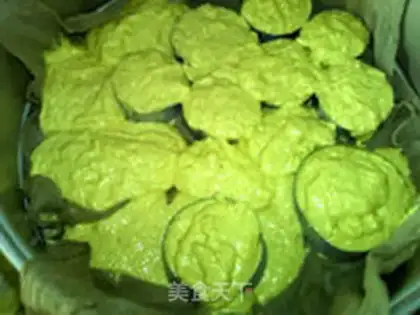 Make Fresh corn cake step 8