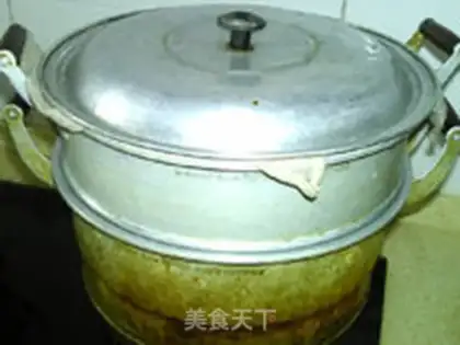 Make Fresh corn cake step 9