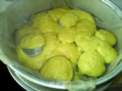 Make Fresh corn cake step 10