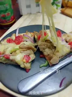 Make Chicken pizza step 13