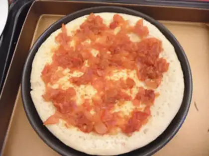 Make Pork pizza step 6