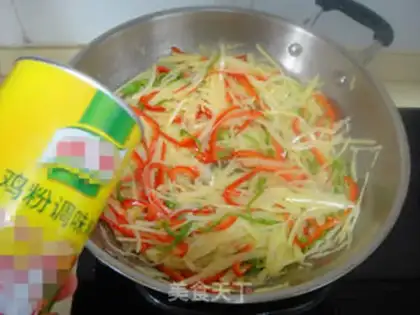Make Potato peppers step 7
