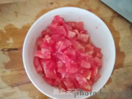 Make Tomato sauce pasta step 1