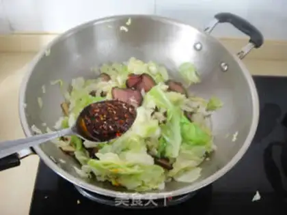 Make Tore the kale with the meat step 9