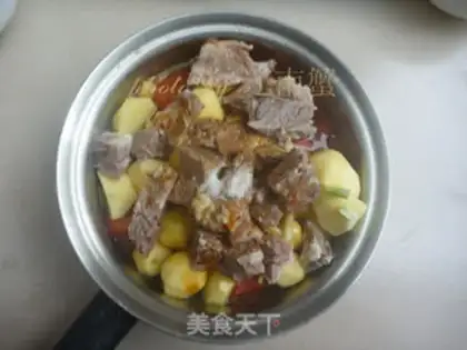 Make Potato beef step 3