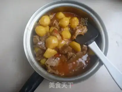 Make Potato beef step 4