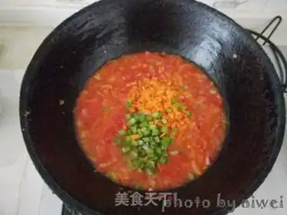 Make Tomato sauce pasta step 8