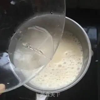 Make Homemade tofu brain step 5
