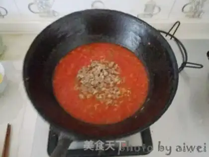 Make Tomato sauce pasta step 10