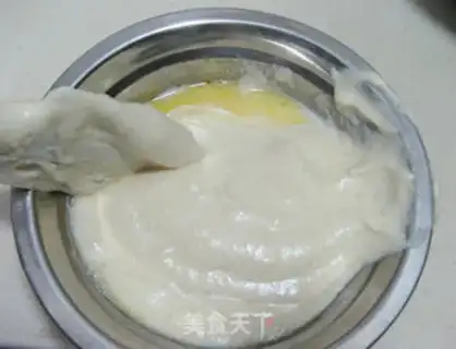Make SpongeBob cake step 6