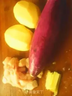 Make Potato chicken step 2