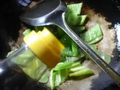 Make lentils and peppers step 6