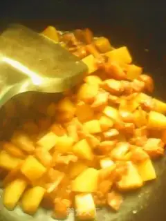 Make Potato chicken step 6