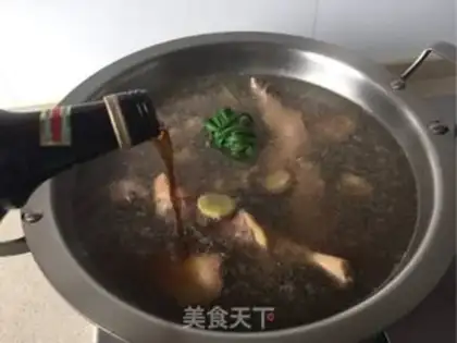 Make Tea mushrooms and ground ducks step 3