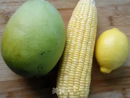 Make Mango lemon corn juice step 0
