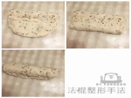 Make Black Sesame mini-fist step 4