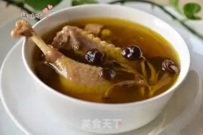 Make Tea mushrooms and ground ducks step 10
