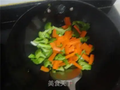 Make Carrot and broccoli step 2