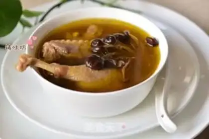 Make Tea mushrooms and ground ducks step 12