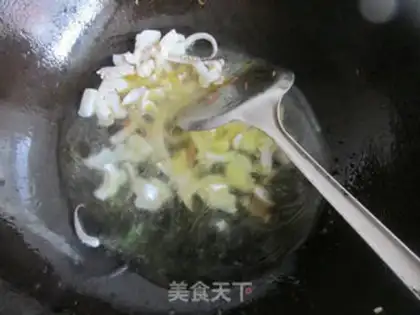 Make Carrot squid noodles step 5