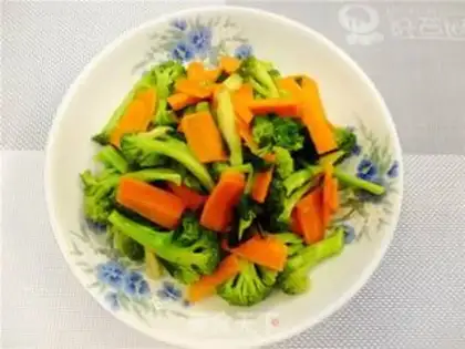 Make Carrot and broccoli step 4