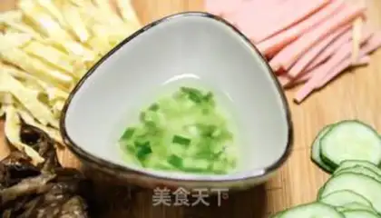 Make Spring rain salad step 1