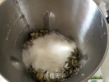 Make Green bean ice cream step 2