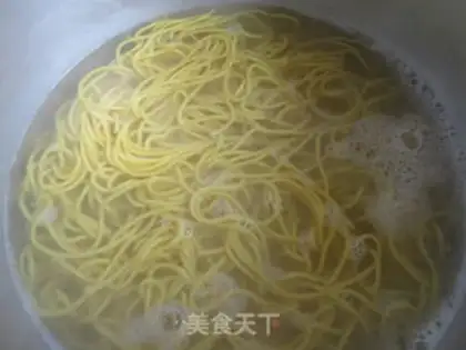 Make Carrot squid noodles step 9