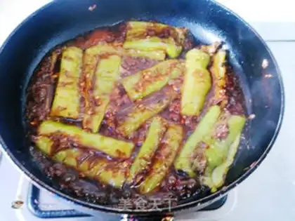 Make Non-fried tiger-skin peppers step 10