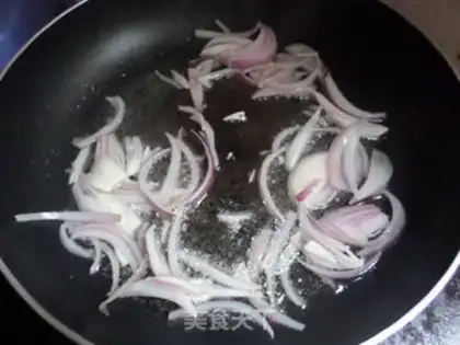 Make Potato curry chicken step 1
