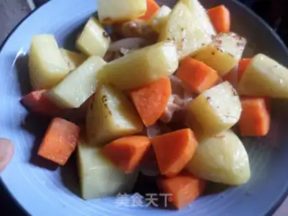 Make Potato curry chicken step 5