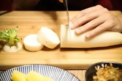 Make Japanese cuisine step 1