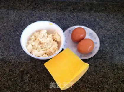 Make Pumpkin slag eggcake step 0