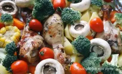 Make Breathing chicken legs step 1