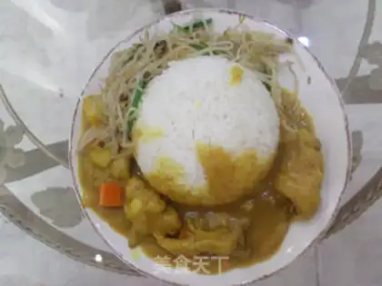 Make Potato curry chicken step 11