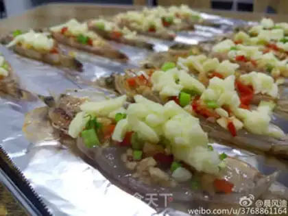 Make Garlic cheese shrimp step 4