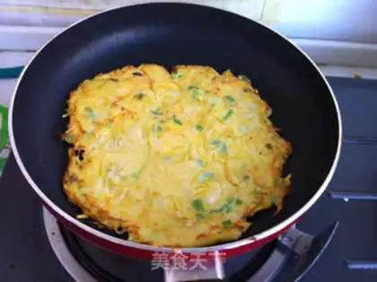 Make Pumpkin slag eggcake step 8