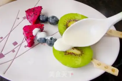 Make Yogurt and fruit step 6