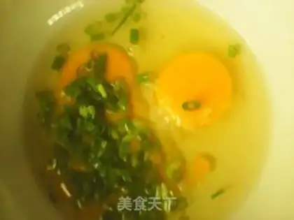 Make Purple egg soup step 1