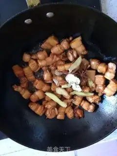 Make Red roast meat rice step 7
