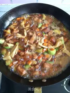 Make Red roast meat rice step 10