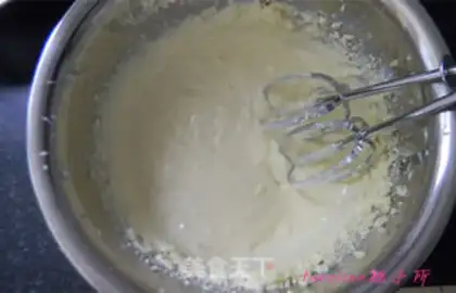 Make Mango cheese mousse cake step 4