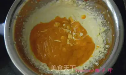 Make Mango cheese mousse cake step 5