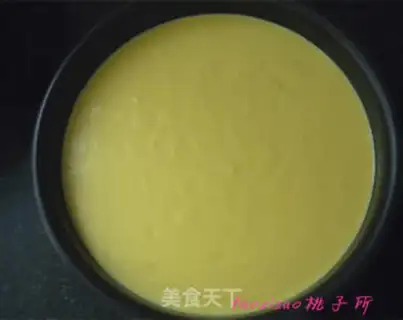Make Mango cheese mousse cake step 7