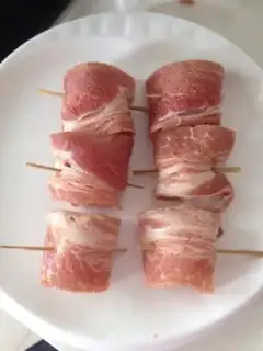 Make Bacon rolls step 3