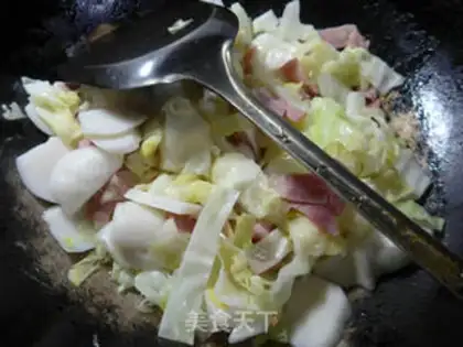 Make Bacon-covered cabbage step 8