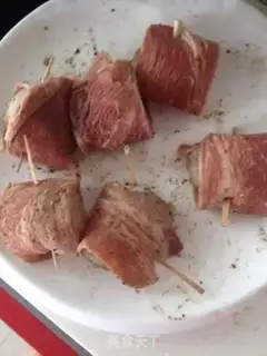 Make Bacon rolls step 4