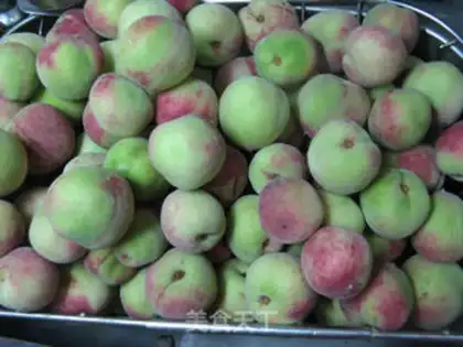Make Delicious peach sauce step 0
