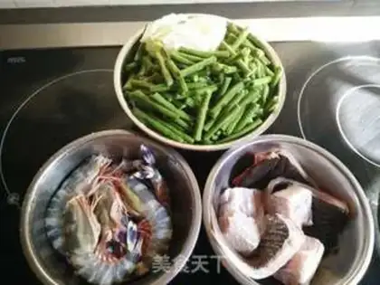 Make Curry seafood step 0
