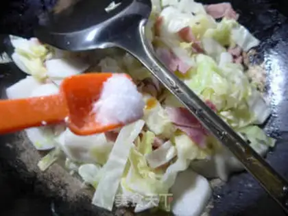 Make Bacon-covered cabbage step 11